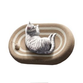 Durable and Wear-resistant Pet Furniture Cute Cat Bed (Type: Pet supplies, Color: As pic show(Oval))