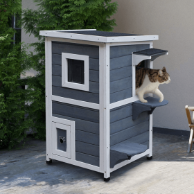 Wooden Cat House/Cat Trees /Cat Climbing Tower (default: default title)